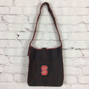 NC State Wolfpack Alan Stuart NCAA Small Handbag/Purse Faux Leather Tailgating